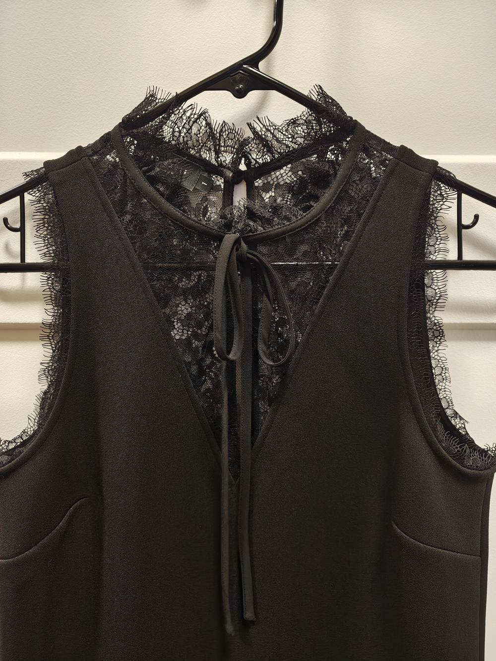 Ted Becker Black Lace Dress